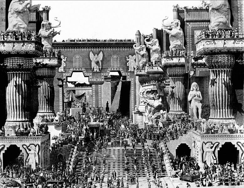 Still from Intolerance byDWGriffith1916 silent film